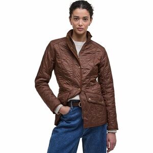 Barbour Women's Quilted Utility Jacket in Brown